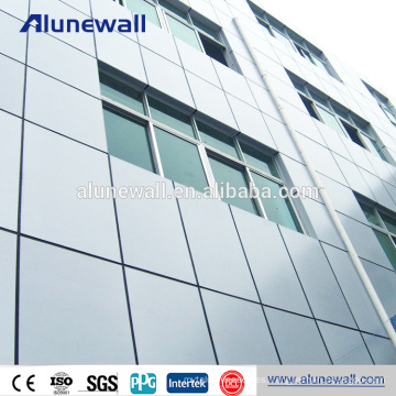 Revestimiento exterior A2 Grade material de construcción de aluminio incombustible